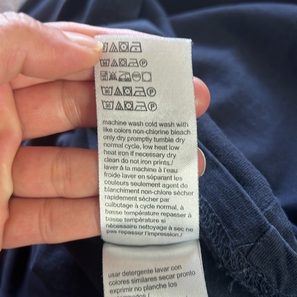 Calvin Klein Jeans Navy/Black Short Sleeve T-Shirt Size L - Picture 8 of 11